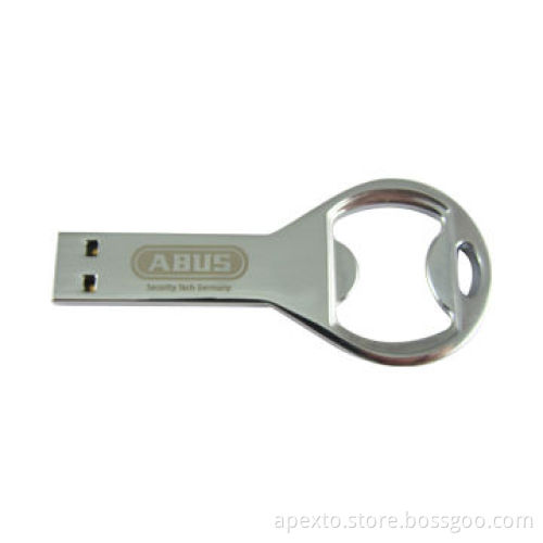 USB flash drive with bottle opener function, 8 or 16GB capacity, best gifts for brewery